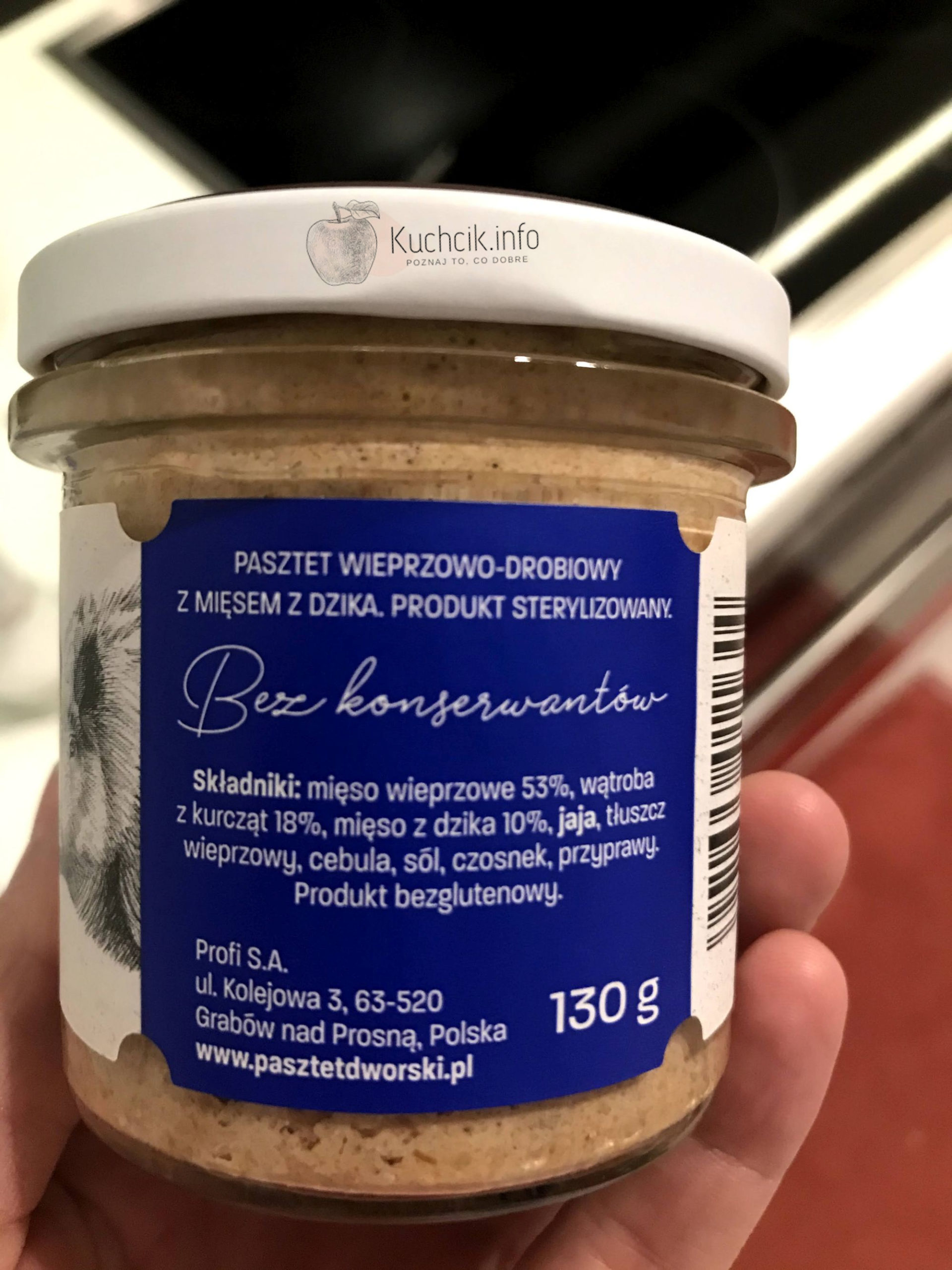 Pasztet Dworski z dzikiem