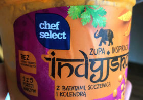 Poczuj ciepło – Zupa indyjska z batatami, soczewicą i kolendrą z Lidl