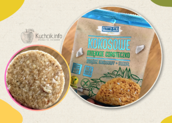 Miękkie ciasteczko kokosowe Frank&oil z Biedronki