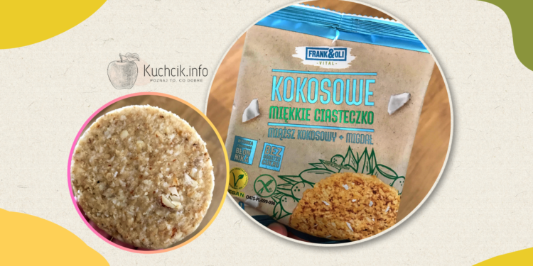 Miękkie ciasteczko kokosowe Frank&oil z Biedronki