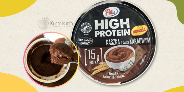 Lidl Pilos high protein kaszka o smaku kakaowym