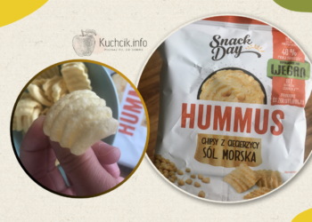 Lidl Chipsy z ciecierzycy z solą morską