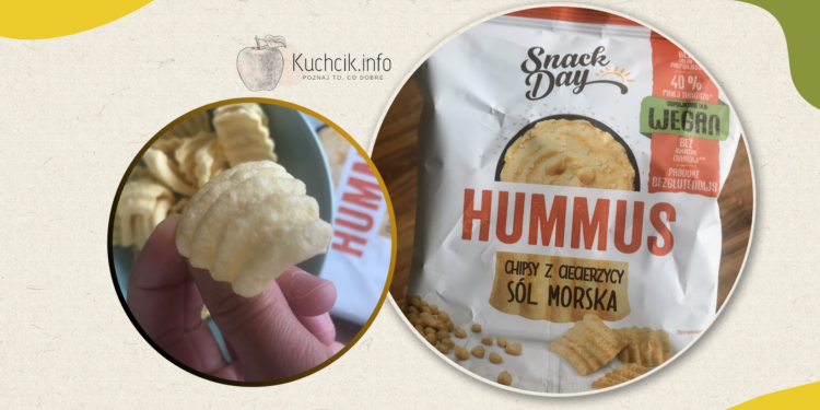 Lidl Chipsy z ciecierzycy z solą morską
