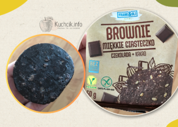 Miękkie ciasteczko Brownie z Biedronki