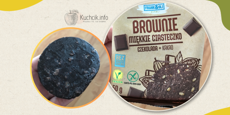 Miękkie ciasteczko Brownie z Biedronki
