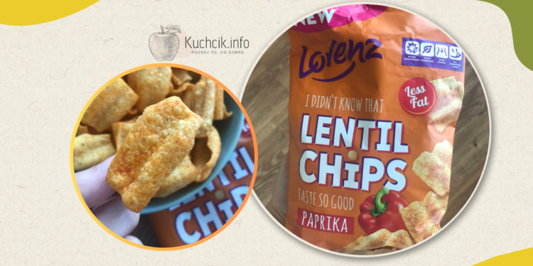 Lorenz chrupki z soczewicy o smaku paprykowym