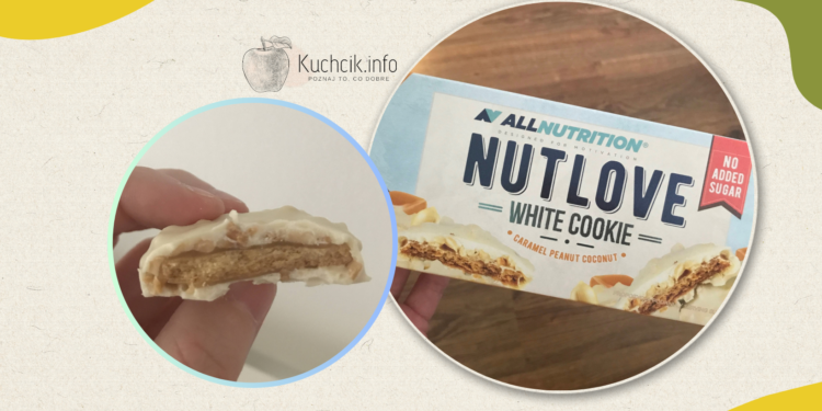 NUTLOVE ciasteczka kokosowe z karmelem i orzeszkami