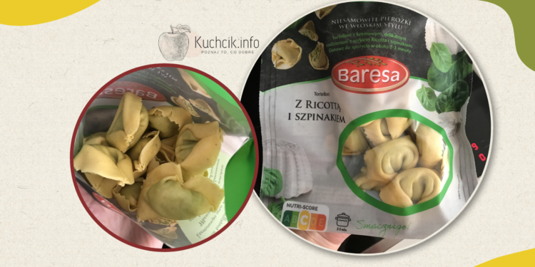 Lidl pierożki tortelloni z ricottą i szpinakiem