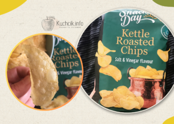 Chipsy z solą i octem Snack Day Lidl