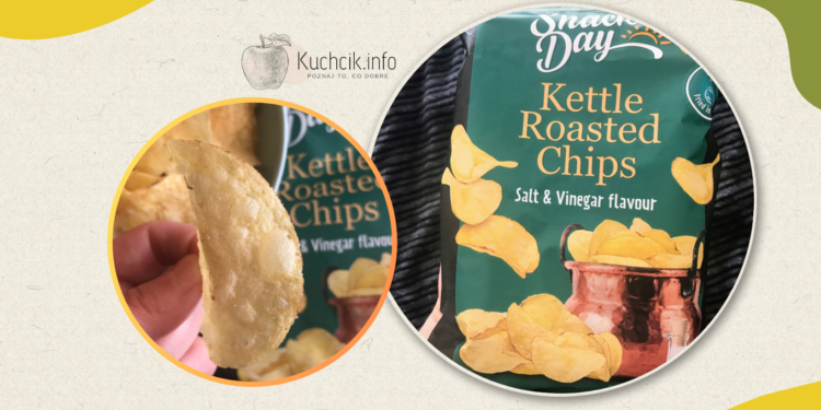 Chipsy z solą i octem Snack Day Lidl