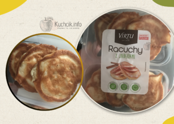 Racuchy z jabłkami i cynamonem Vitru z Lidla