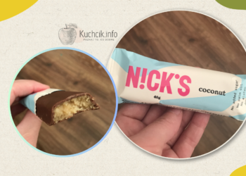 N!CKS kokosowy baton w polewie mlecznej