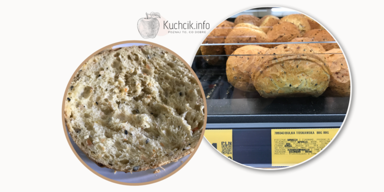 Bułka Toskańska z piekarni Auchan
