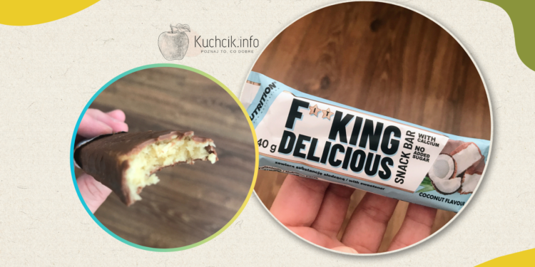 Fit King Delicious baton kokosowy z Biedronki