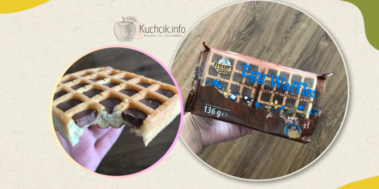 Gofry jajeczne z nadzieniem