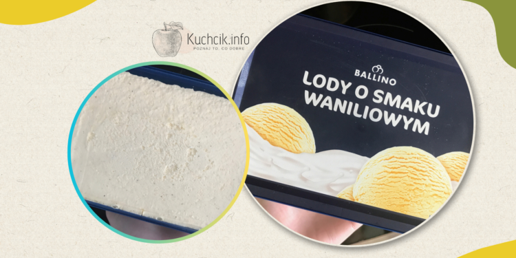 Lidl lody waniliowe Ballino familijne