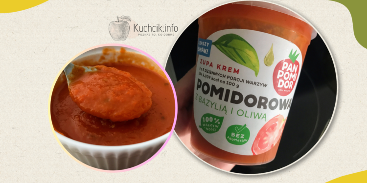 Klasyczna zupa krem pomidorowa Pan Pomidor