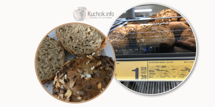 Bułeczka musli z Auchan