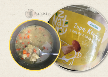 Auchan gotowa zupa krupnik z borowikiem