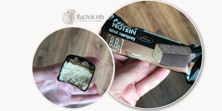 Pilos batonik twarogowy high protein cappuccino z Lidl