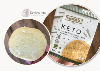 Biedronka ciasteczko KETO z kokosem i nerkowcami
