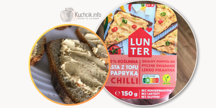 Lunter pasta roślinna do pieczywa z tofu