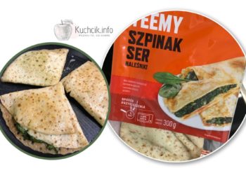Naleśnik Yeemy szpinak i ser z Biedronka