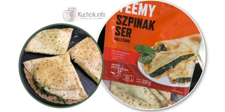Naleśnik Yeemy szpinak i ser z Biedronka