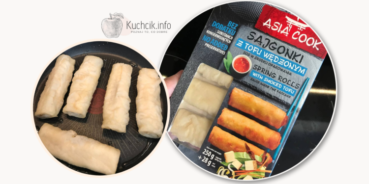 Asia cook sajgonki z tofu wędzonym do odgrzania