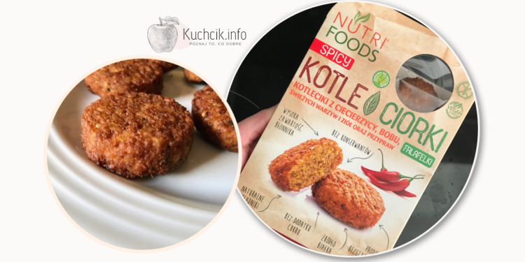Kotleciki z ciecierzycy i bobu gotowe do podgrzania recenzja