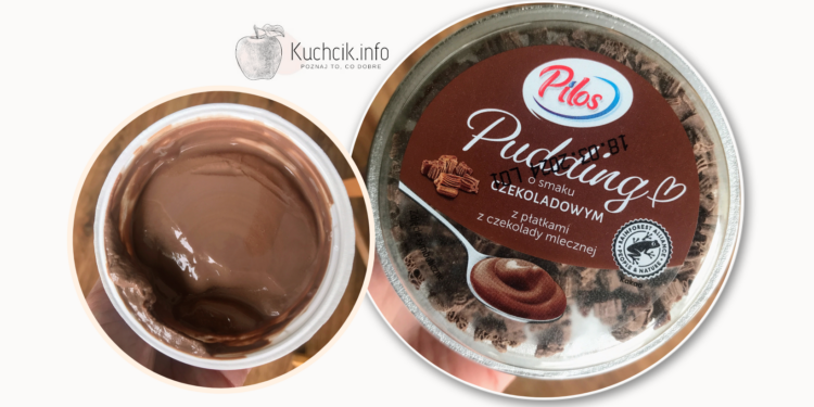 Pilos pudding o smaku czekoladowym z płatkami czekoladowymi