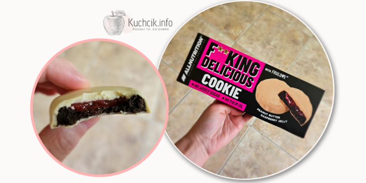 Allnutrition ciasteczka kakaowe w polewie arachidowej