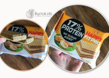 Wafle proteinowe orzechowe GO ON Sante