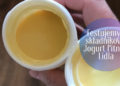 test jogurt pitny owocowy mango jabłko z LIdla