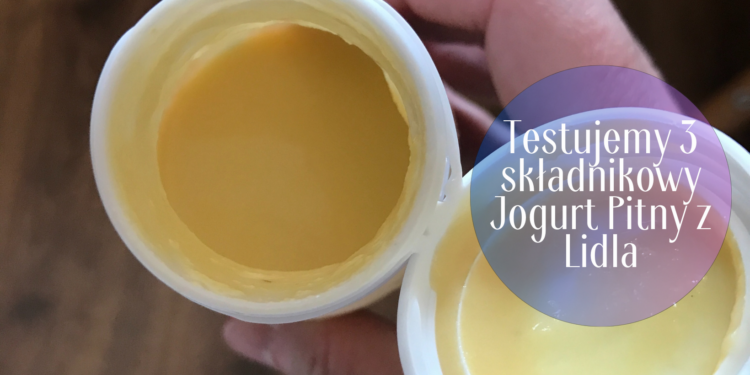 test jogurt pitny owocowy mango jabłko z LIdla