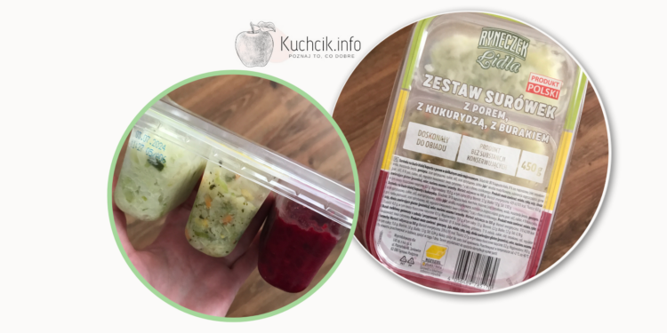 ryneczek lidla surówki do obiadu biała kapusta i burak